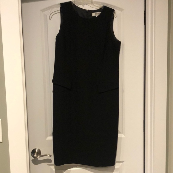 Jones Studio Dresses & Skirts - Black Sleeveless Sheath Midi Dress